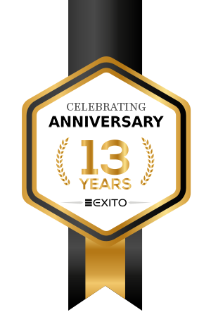 Exito 13 anniversary